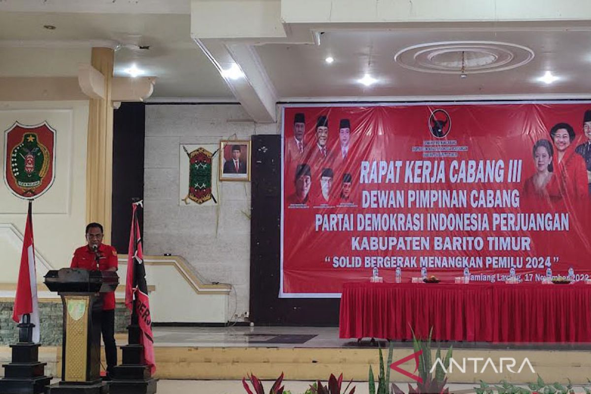 Targetkan enam kursi di DPRD Bartim, PDIP siapkan strategi khusus  Pemilu 2024