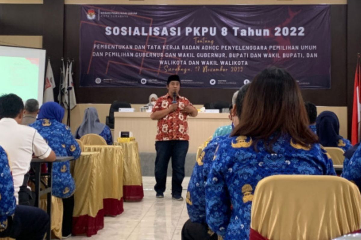 Pemilu 2024, KPU Surabaya gencar sosialisasi 