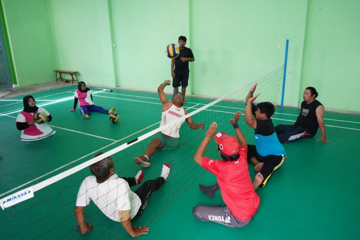 Jelang Paralympic Jatim, Pemkab Kediri fasilitasi atlet disabilitas berlatih di pendopo
