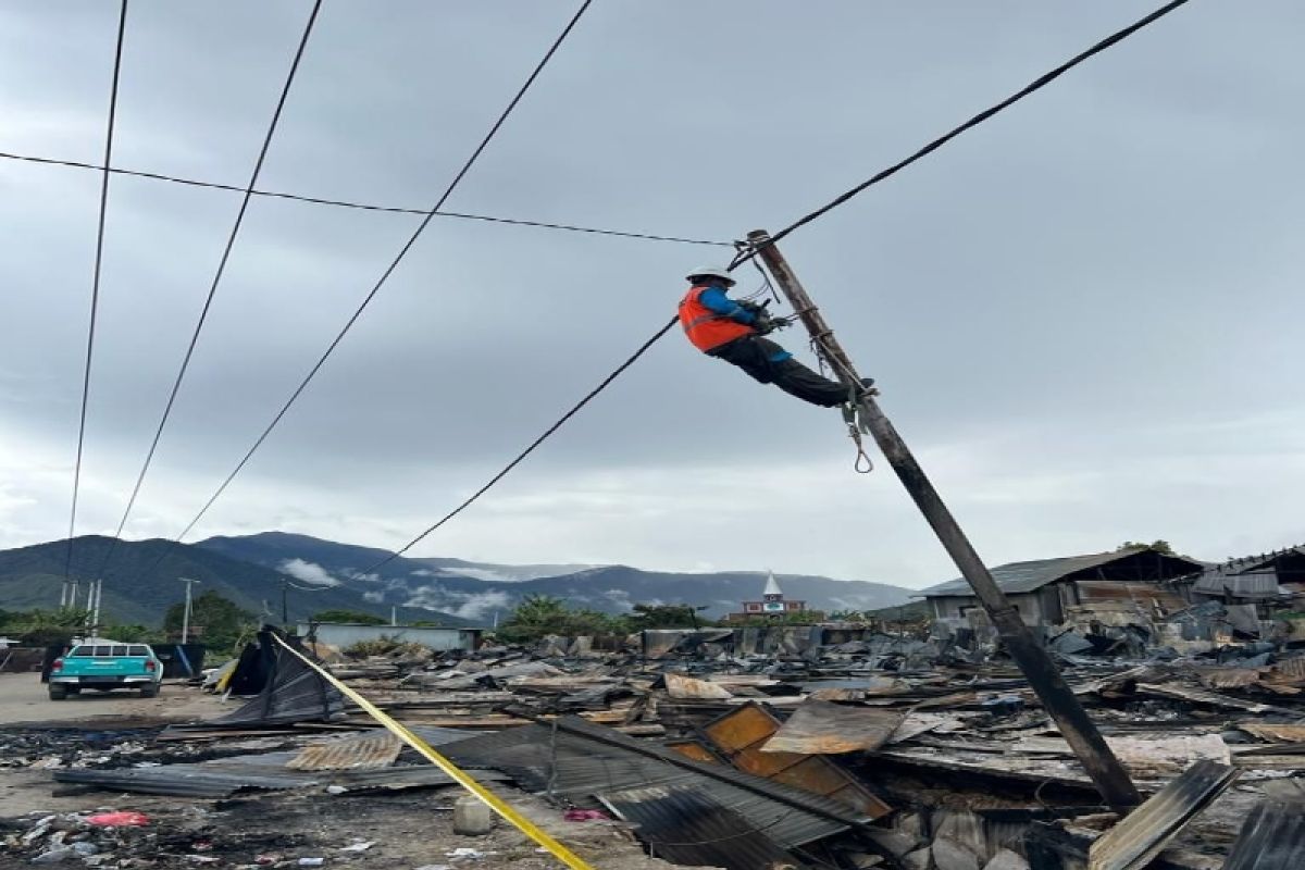 PLN Papua sebut sistem kelistrikan Kabupaten Dogiyai kembali pulih