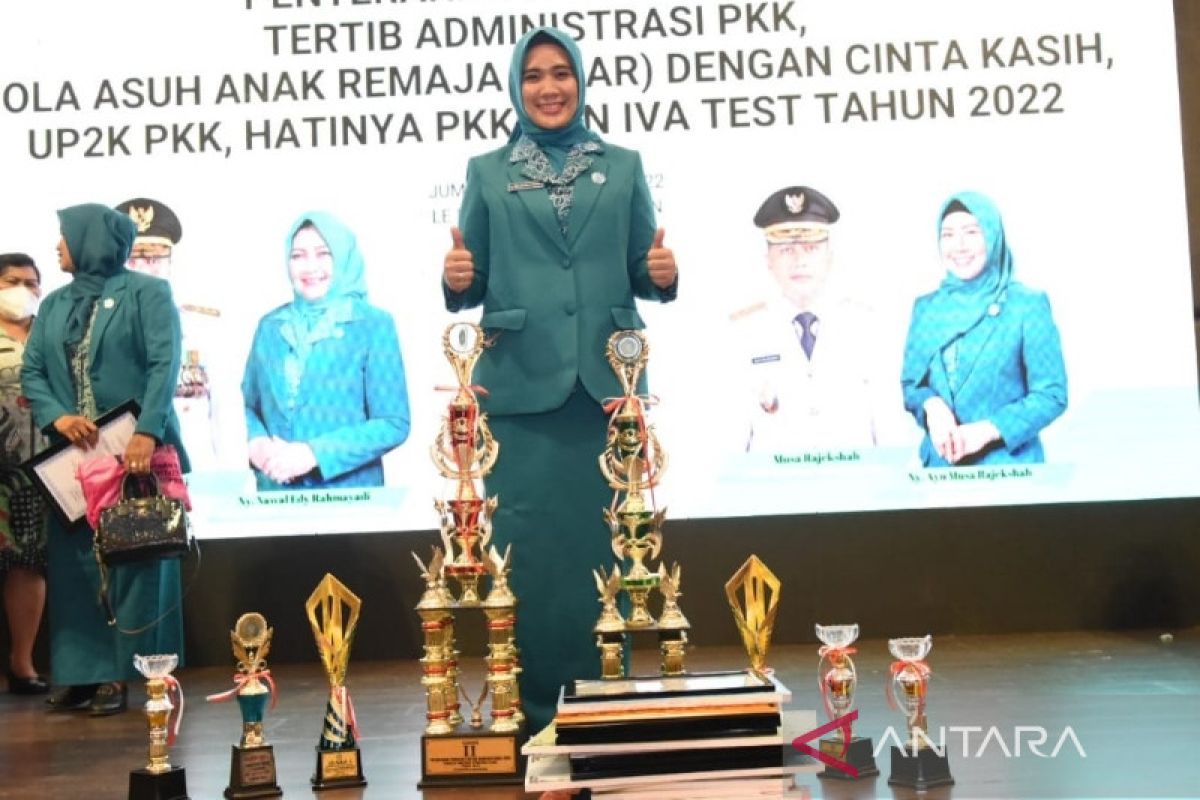 Parsuluman, desa binaan PKK Tapsel berhasil pertahankan Juara tingkat Sumut 2022