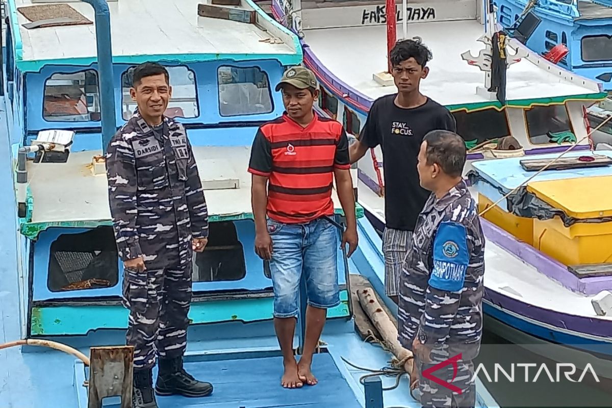 TNI AL ajak nelayan ikut jaga keamanan laut (Video)