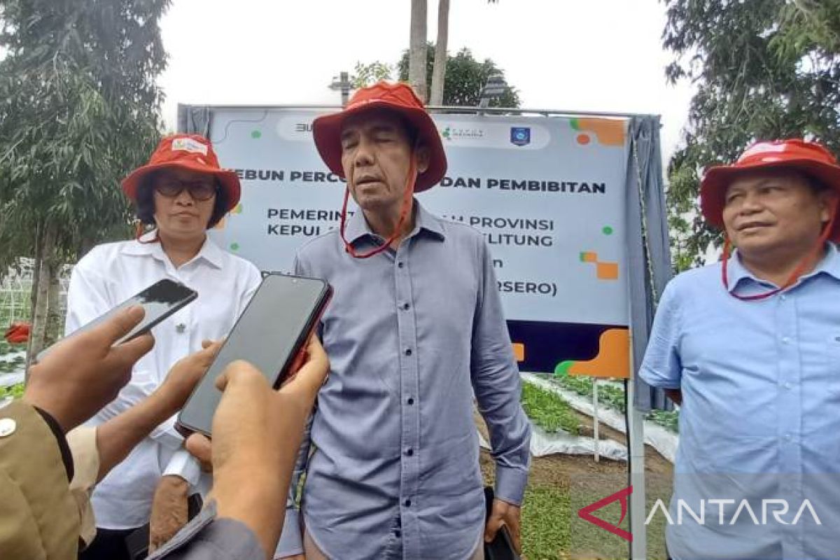Pupuk Indonesia luncurkan mobil uji tanah bantu petani Bangka Belitung