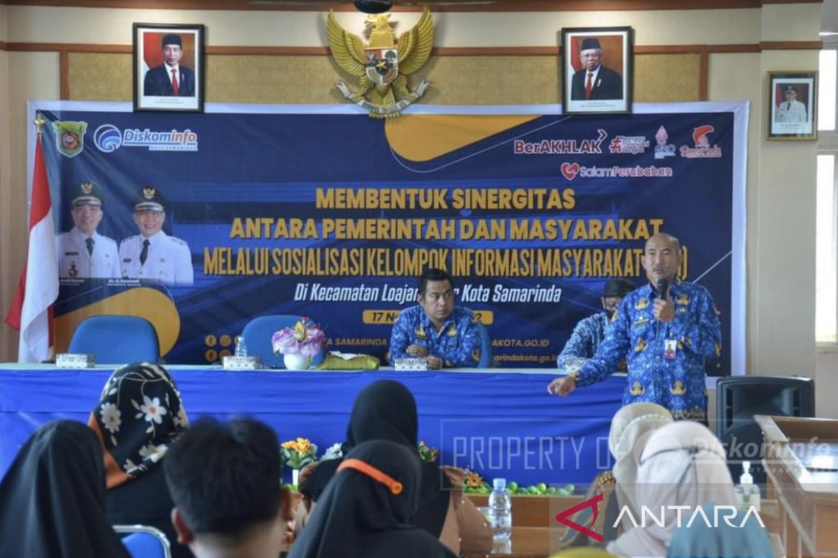 Diskominfo Samarinda giatkan pembentukan  KIM hingga kelurahan