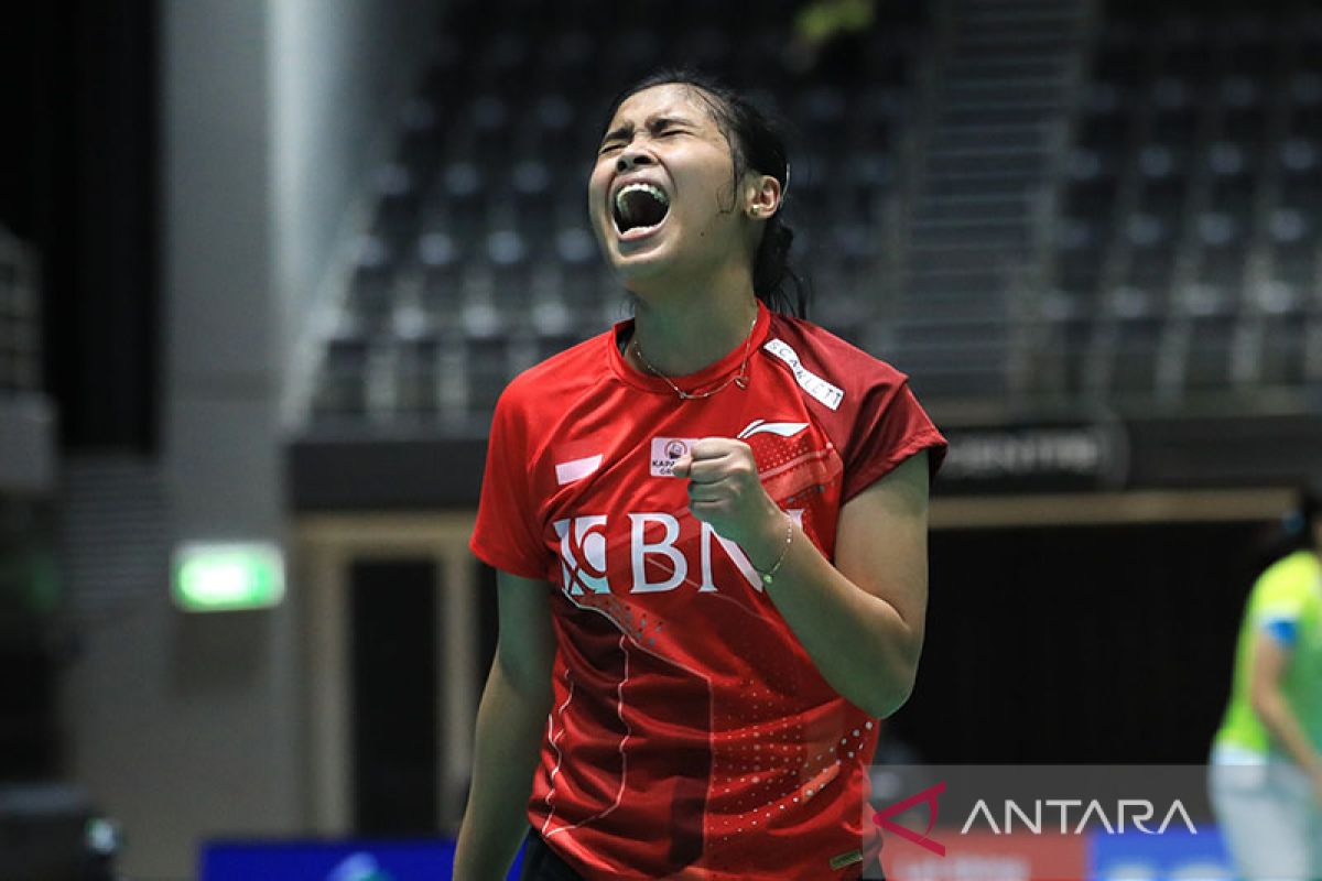 Bulu tangkis; Gregoria tekuk unggulan teratas di laga pembuka BWF World Tour Finals