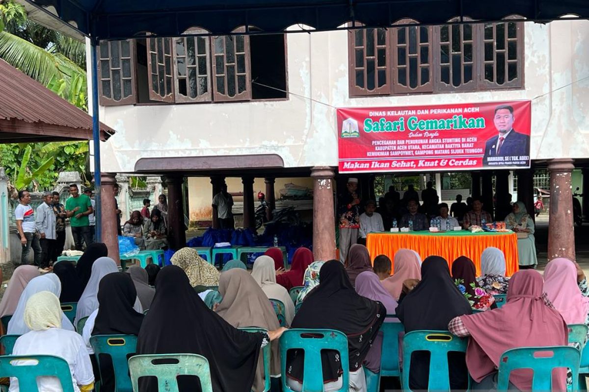 DKP Aceh dan DPRA intensifkan kampanye gemar makan ikan untuk turunkan stunting