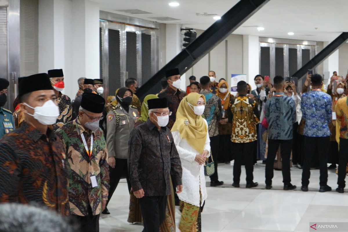Wapres Ma'ruf pesan Muhammadiyah tidak terkoyak saat Pemilu 2024