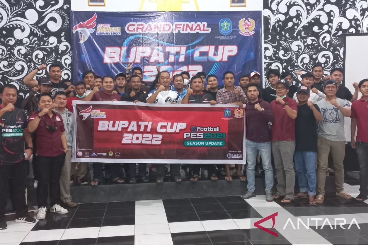 ESI Bangka gelar Football PES2021Bupati Cup 2022