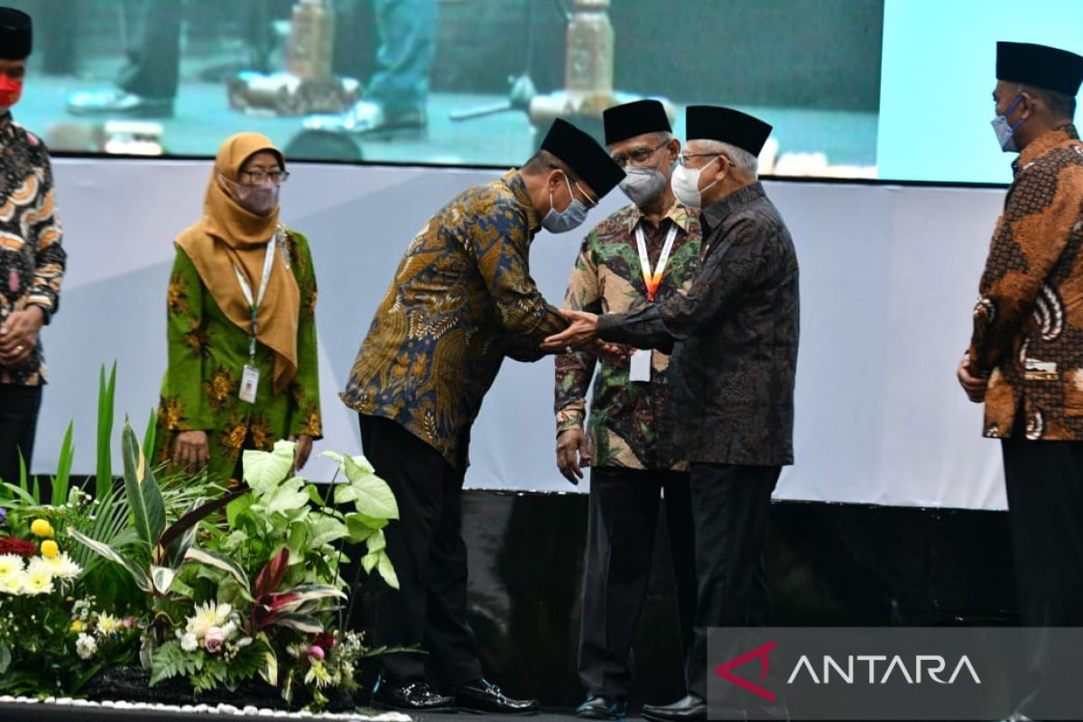 Wapres ucapkan selamat ke Haedar Nashir selaku Ketum Muhammadiyah