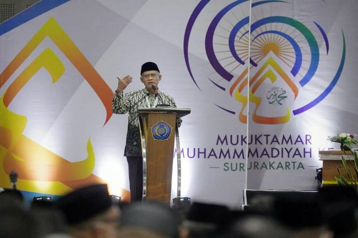 Suara terbanyak Muktamar Muhammadiyah, Haedar Nashir berpeluang terpilih Ketum