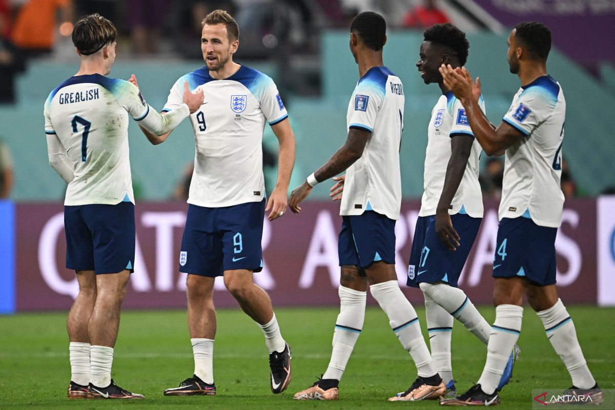 Piala Dunia Qatar - Inggris mulai laga dengan pesta gol 6-2 atas Iran