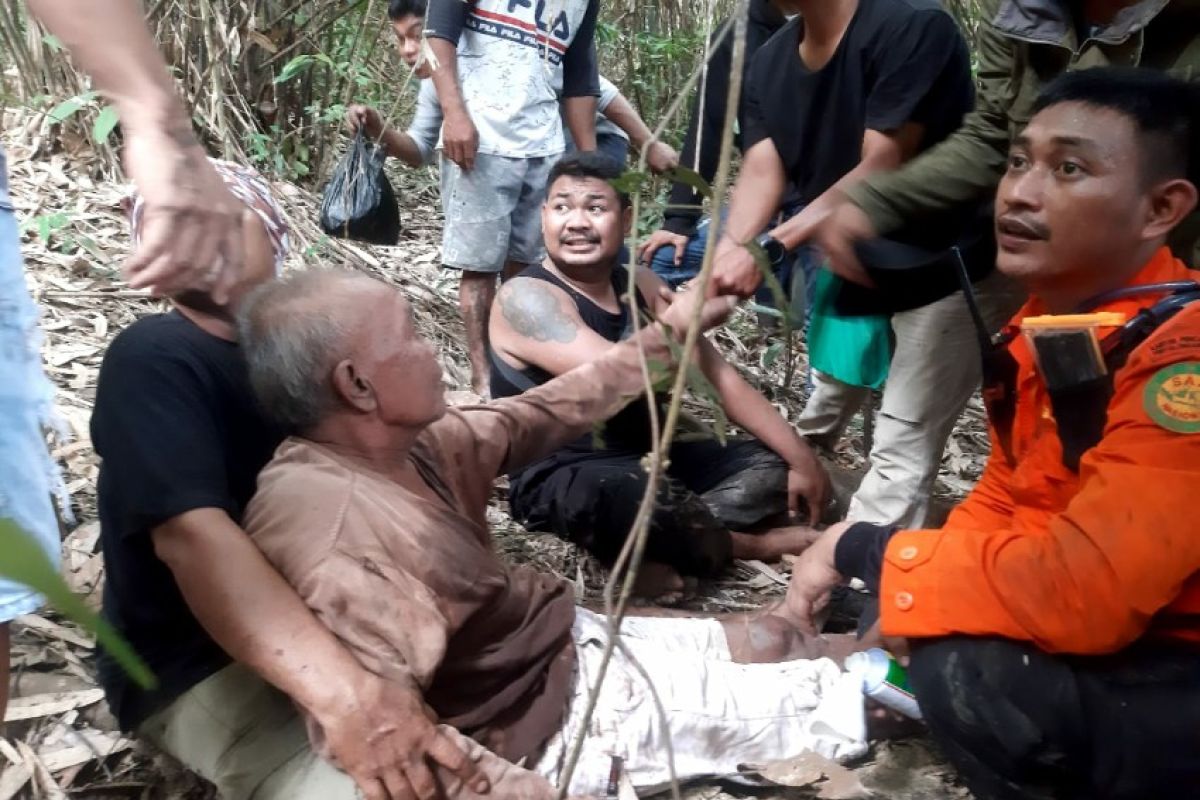 Tim SAR gabungan temukan kakek yang hilang di hutan Alioka Konawe