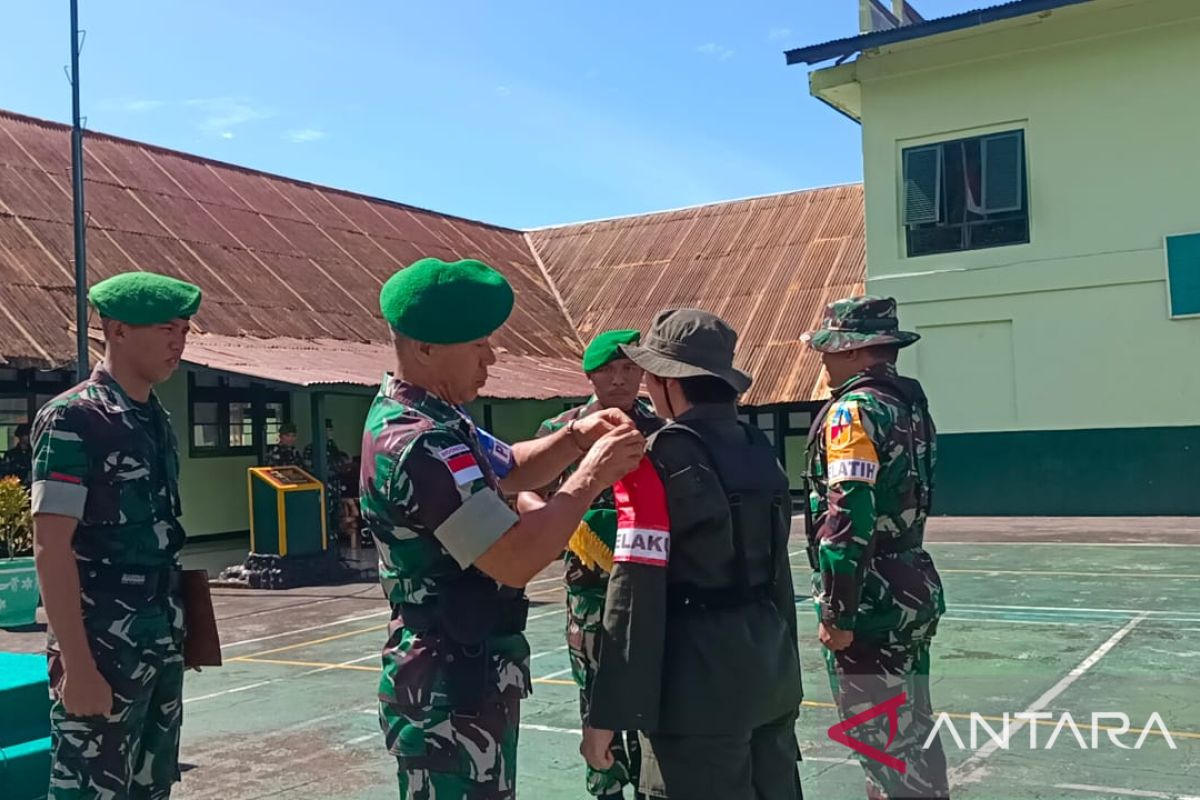 Mahasiswa Polnustar Tahuna ikut Laksarmil di Kodim Sangihe