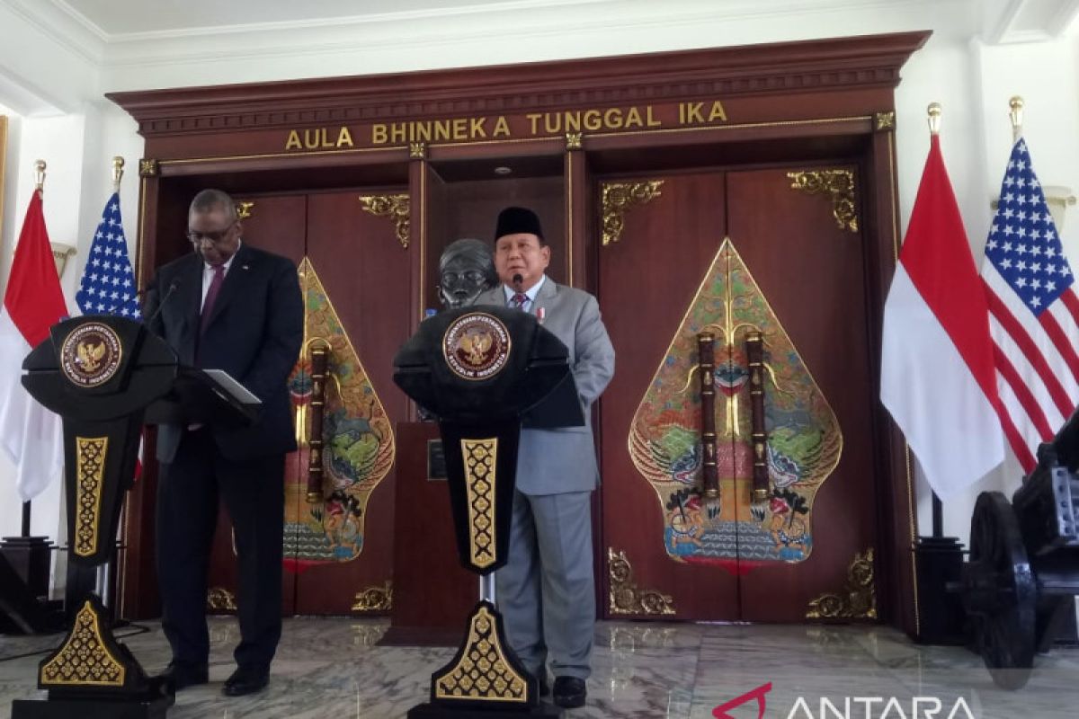 Menhan Prabowo puas dengan kerja sama Amerika di bidang pertahanan