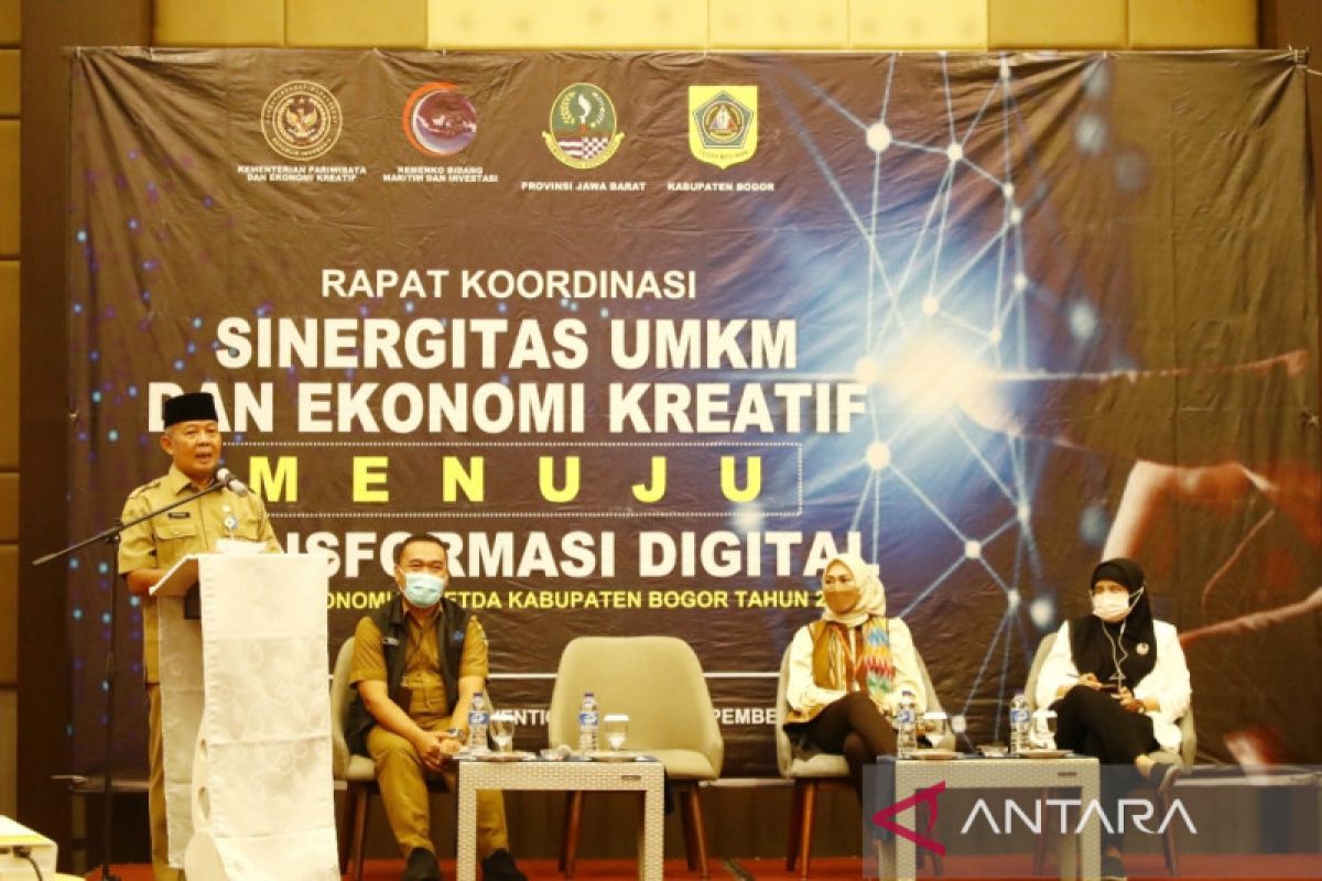 Pemkab Bogor berupaya tingkatkan akses pemasaran produk-produk lokal