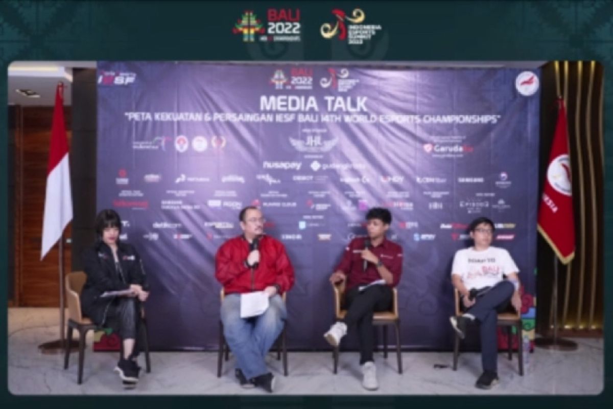 Indonesia targetkan juara umum di IESF World Esports Championship Bali