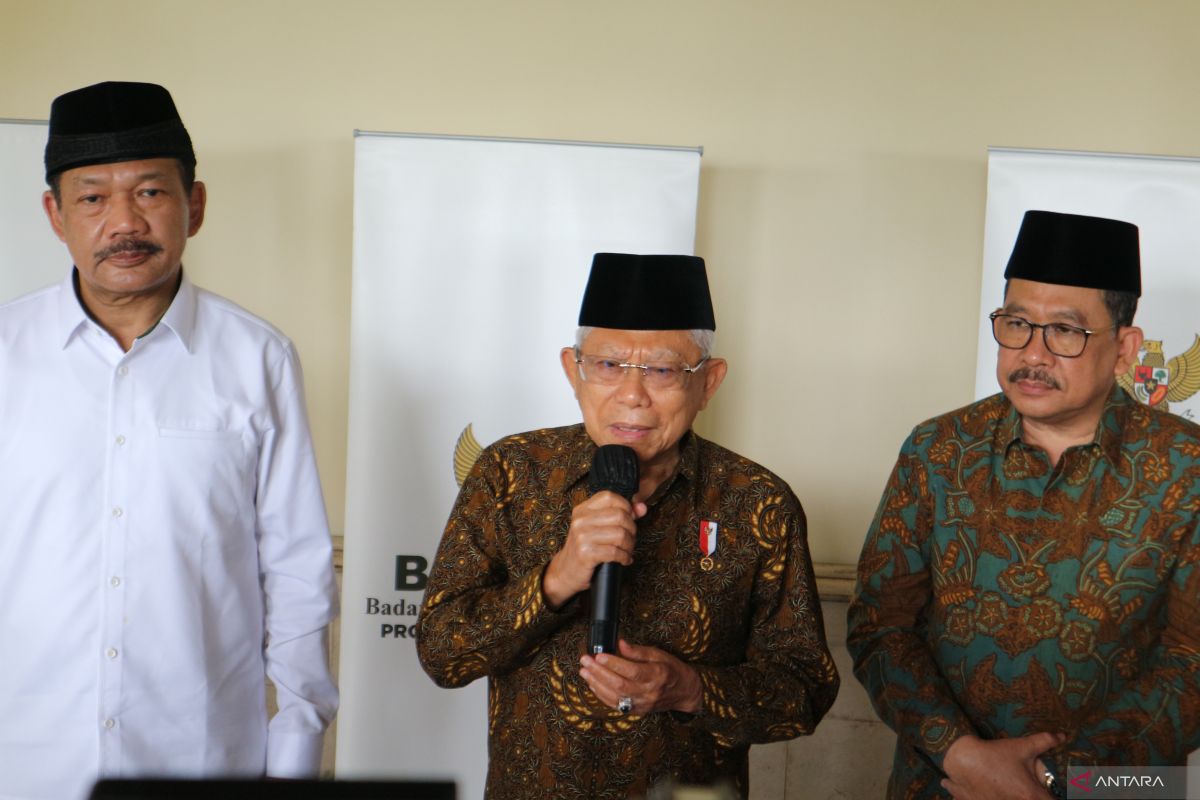 Ma'ruf Amin: Tak ada lagi penduduk miskin di Indonesia bila zakat Baznas capai target