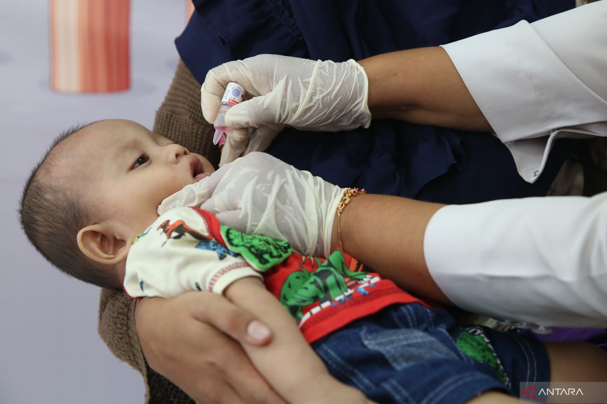 Vaksin bisa cegah anak terserang polio lebih dari 90 persen