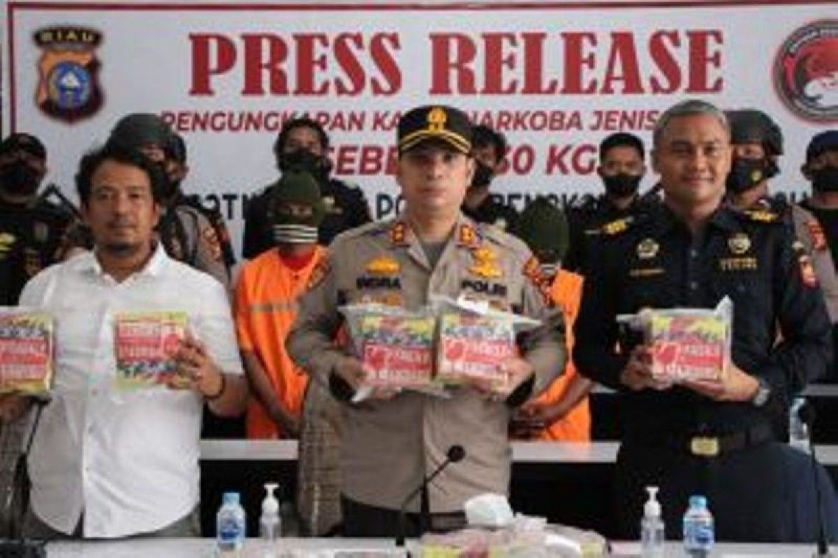 Peredaran 30 kg sabu jaringan internasional berhasil digagalkan