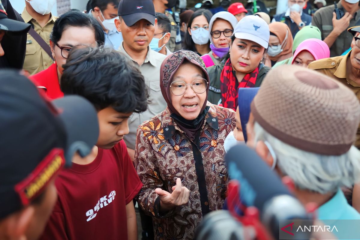 Mensos kerahkan bantuan untuk bantu korban gempa Cianjur