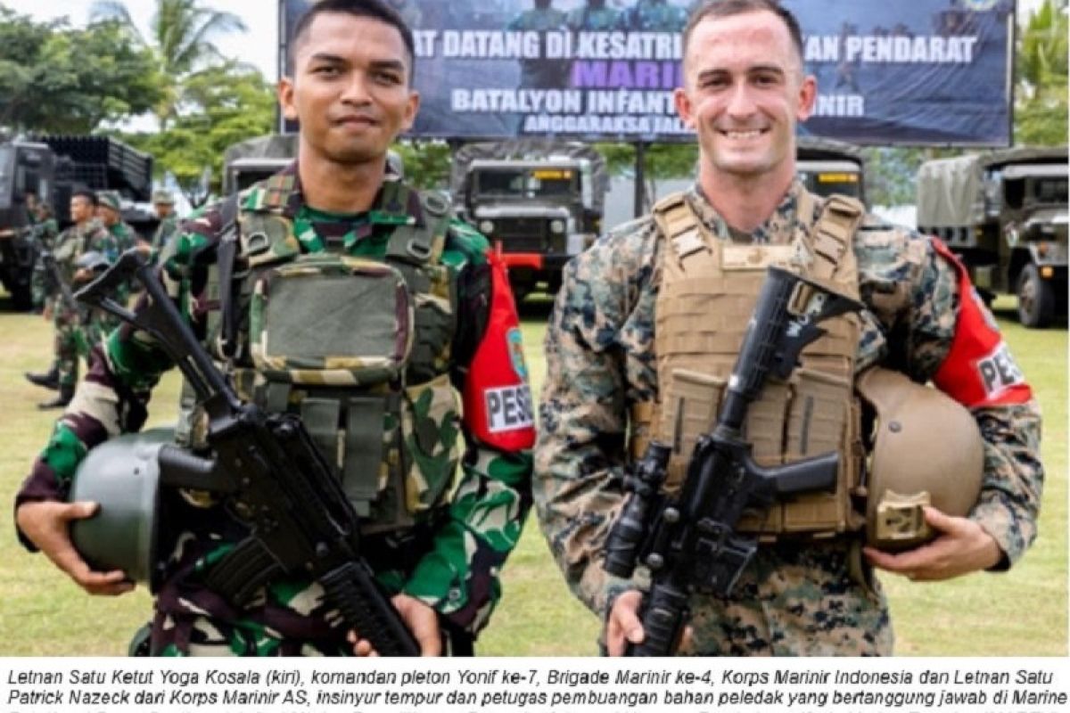 Angkatan laut Indonesia dan AS gelar latihan bersama di Lampung