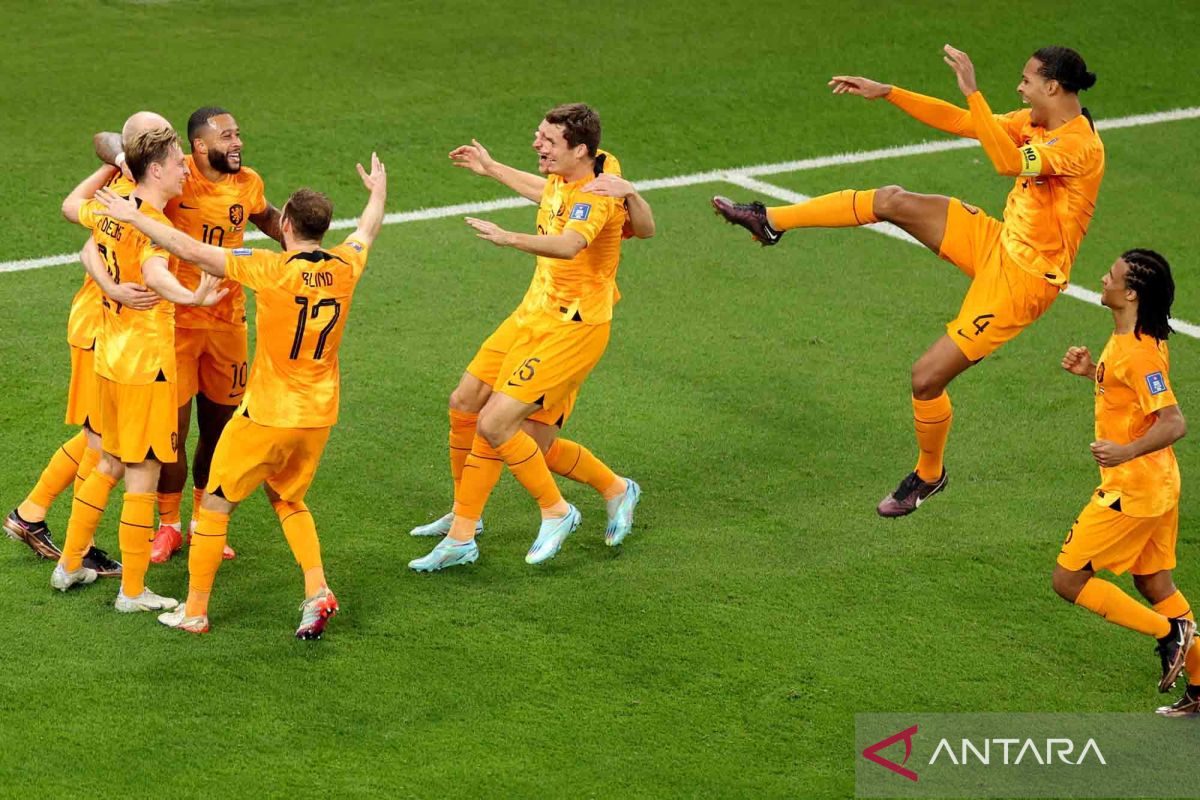 Belanda lolos perempat final usai kalahkan AS