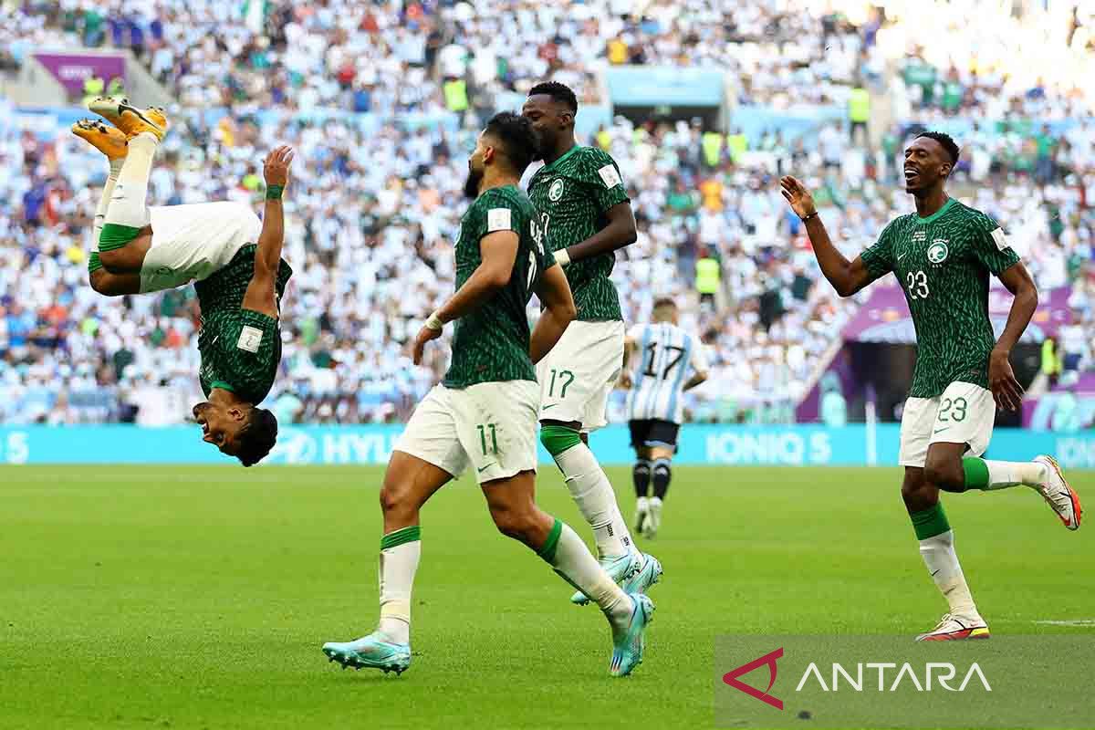 Piala Dunia 2022: Arab Saudi tumbangkan Argentina 2-1