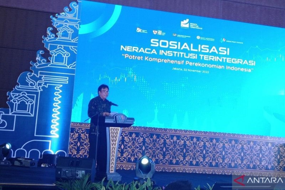 BPS luncurkan Neraca Institusi Terintegrasi (NIT) beri gambaran menyeluruh perekonomian Indonesia
