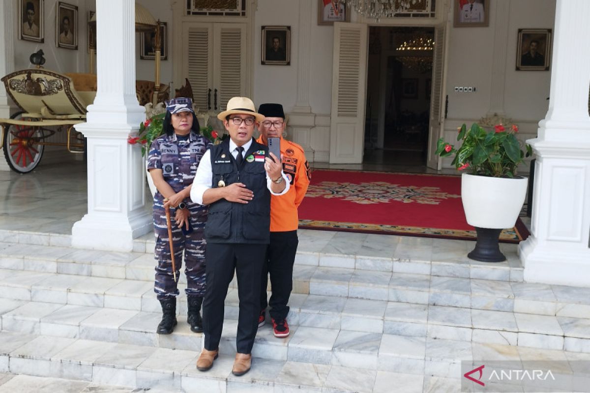Gubernur Jabar telepon video dengan Wapres laporkan kondisi Cianjur