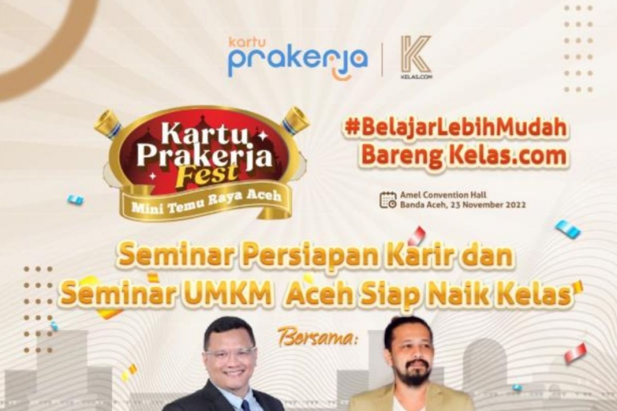 Ratusan alumni kartu prakerja fest-mini gelar temu raya di Aceh