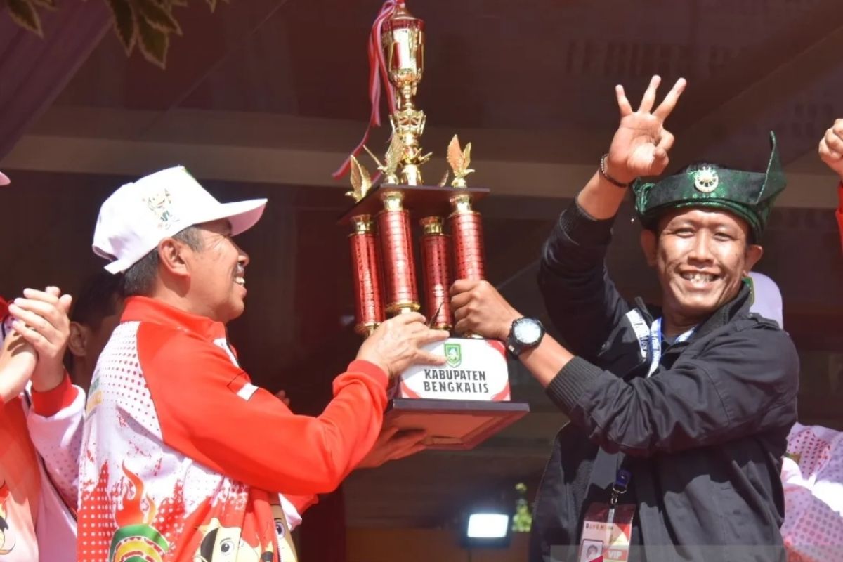 Hattrick, Bengkalis juara umum Porprov X Riau