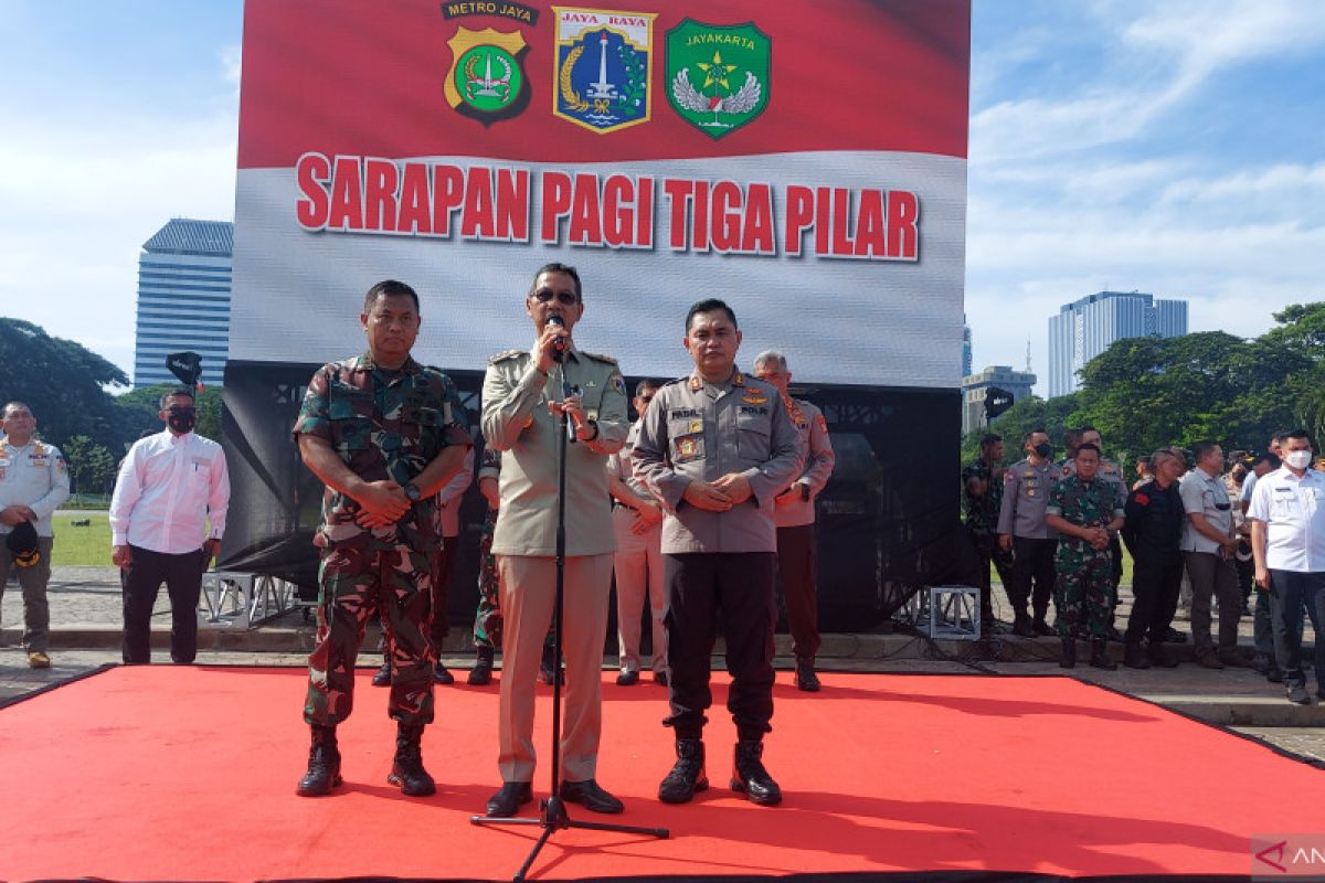 Heru Budi: Tiga pilar ujung tombak pengamanan Ibu Kota