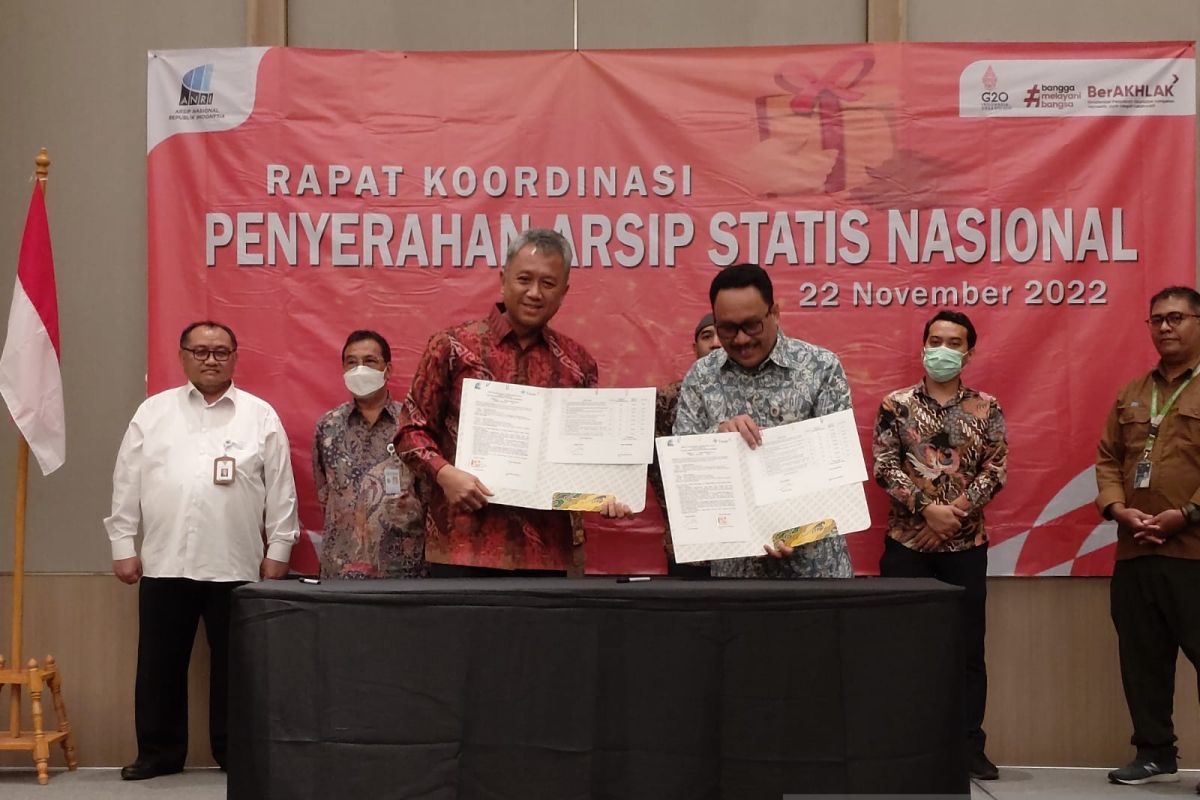 PT Timah serahkan arsip statis ke ANRI