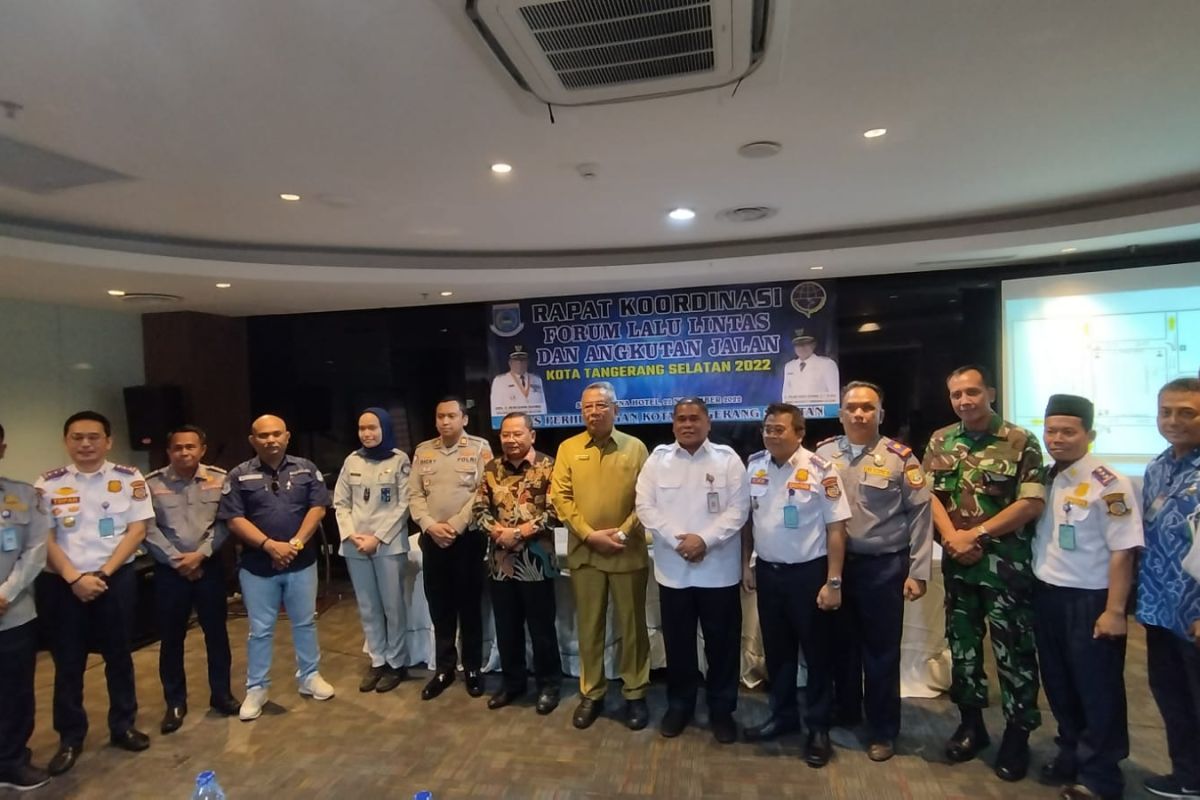 Kepala Perwakilan Jasa Raharja Tangerang menghadiri rapat kordinasi forum lalu lintas dan angkutan jalan