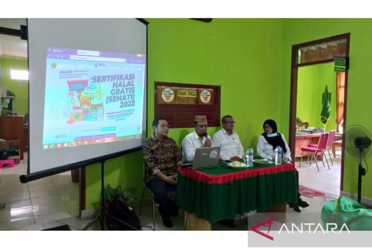 Kemenag Bolaang Mongondoiw Utara  fasilitasi UMK dapat sertifikat halal