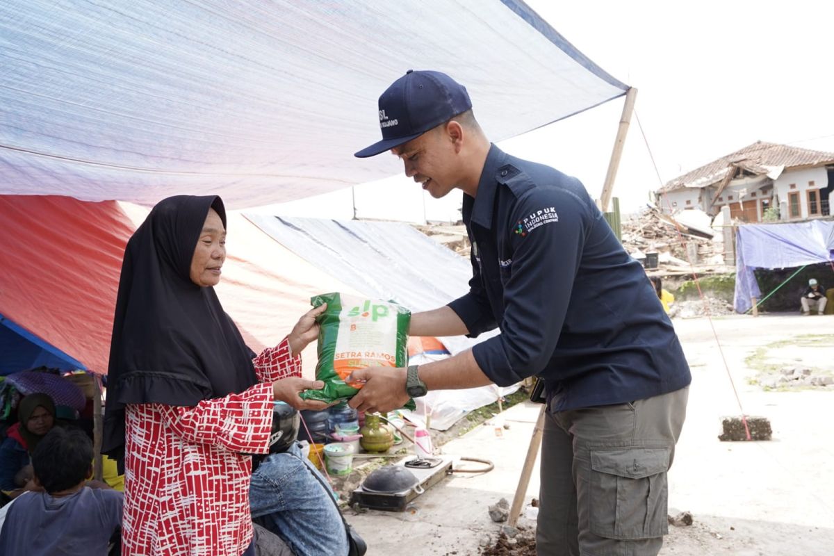 Pupuk Indonesia kirim bantuan penanganan gempa di Cianjur