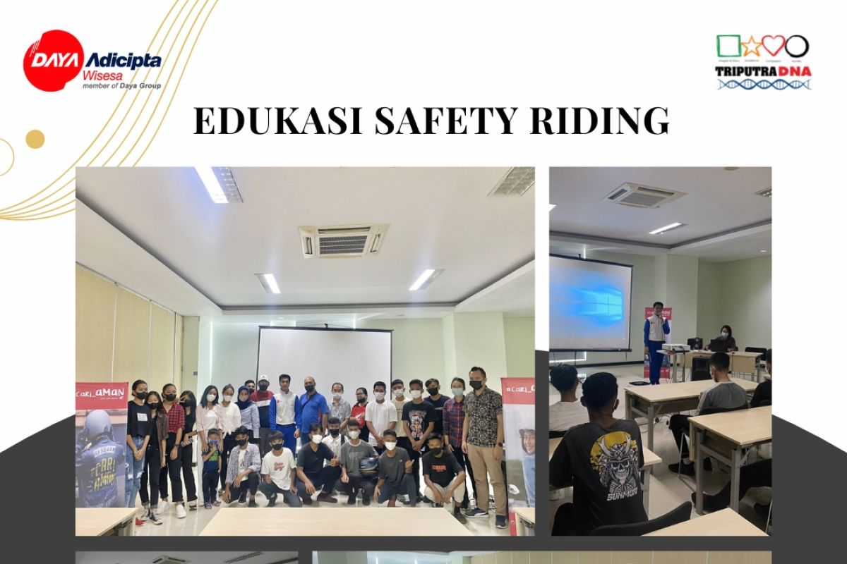 DAW berikan edukasi Safety Riding pada SMK Negeri 1 Wori