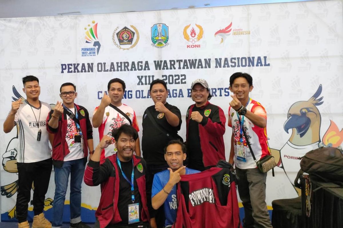 Tim E-Sport PWI Kalteng sumbang satu medali di Porwanas 2022
