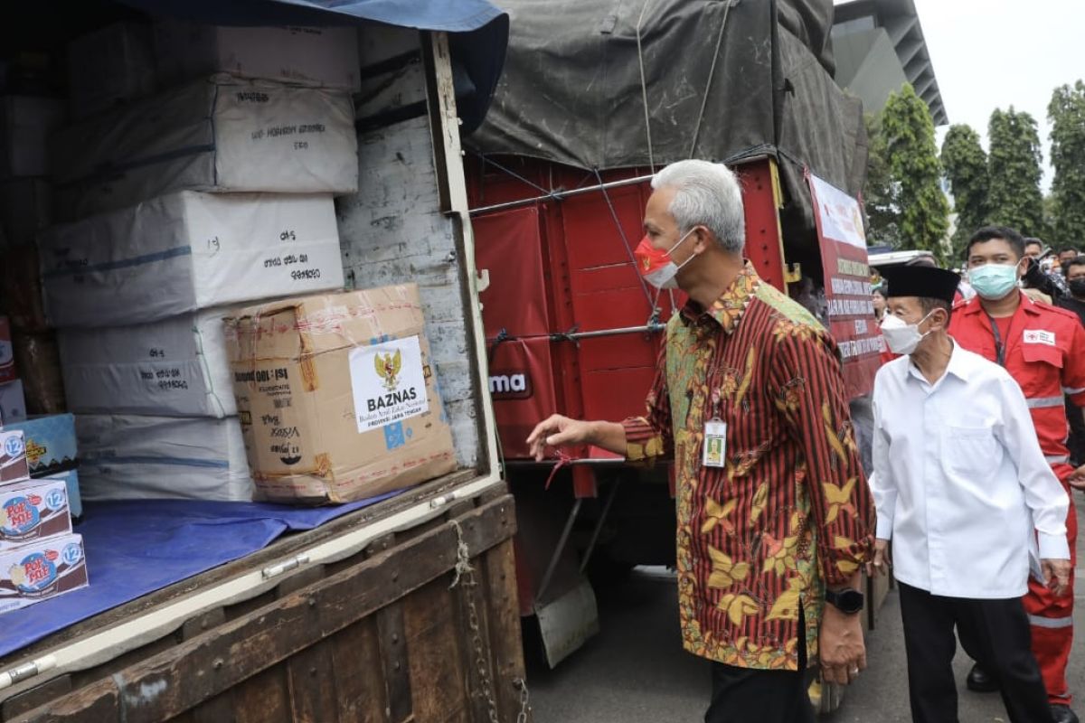 Pemprov Jateng kirim bantuan senilai Rp1,87 miliar ke Cianjur