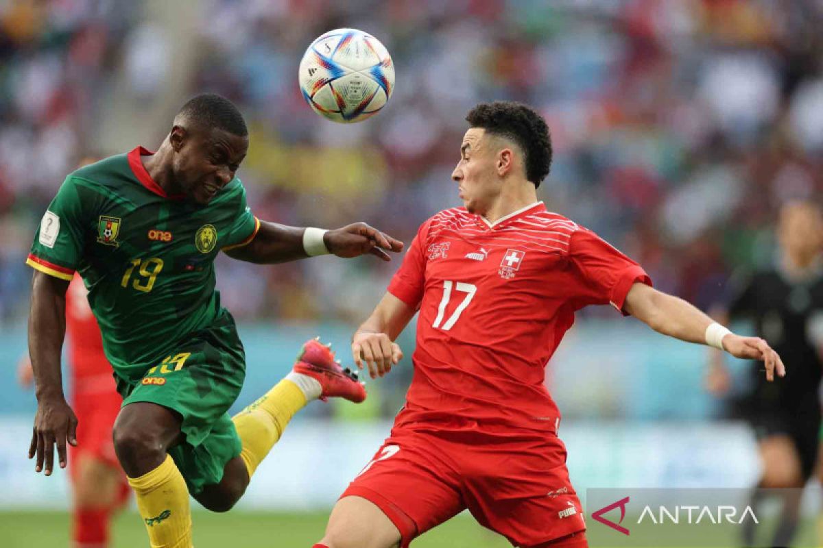 FIFA dikritik komunitas buta warna soal jersey Kamerun dan Swiss