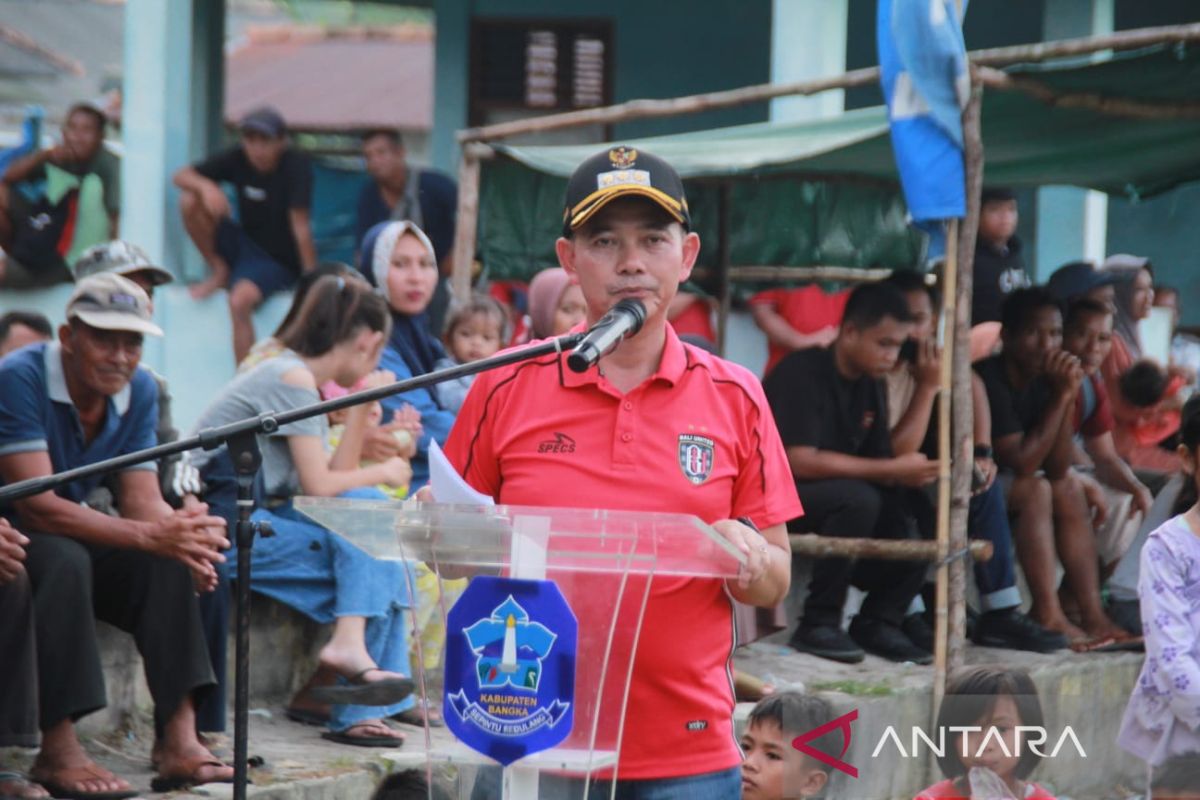 Bupati Bangka tutup kejuaraan sepakbola