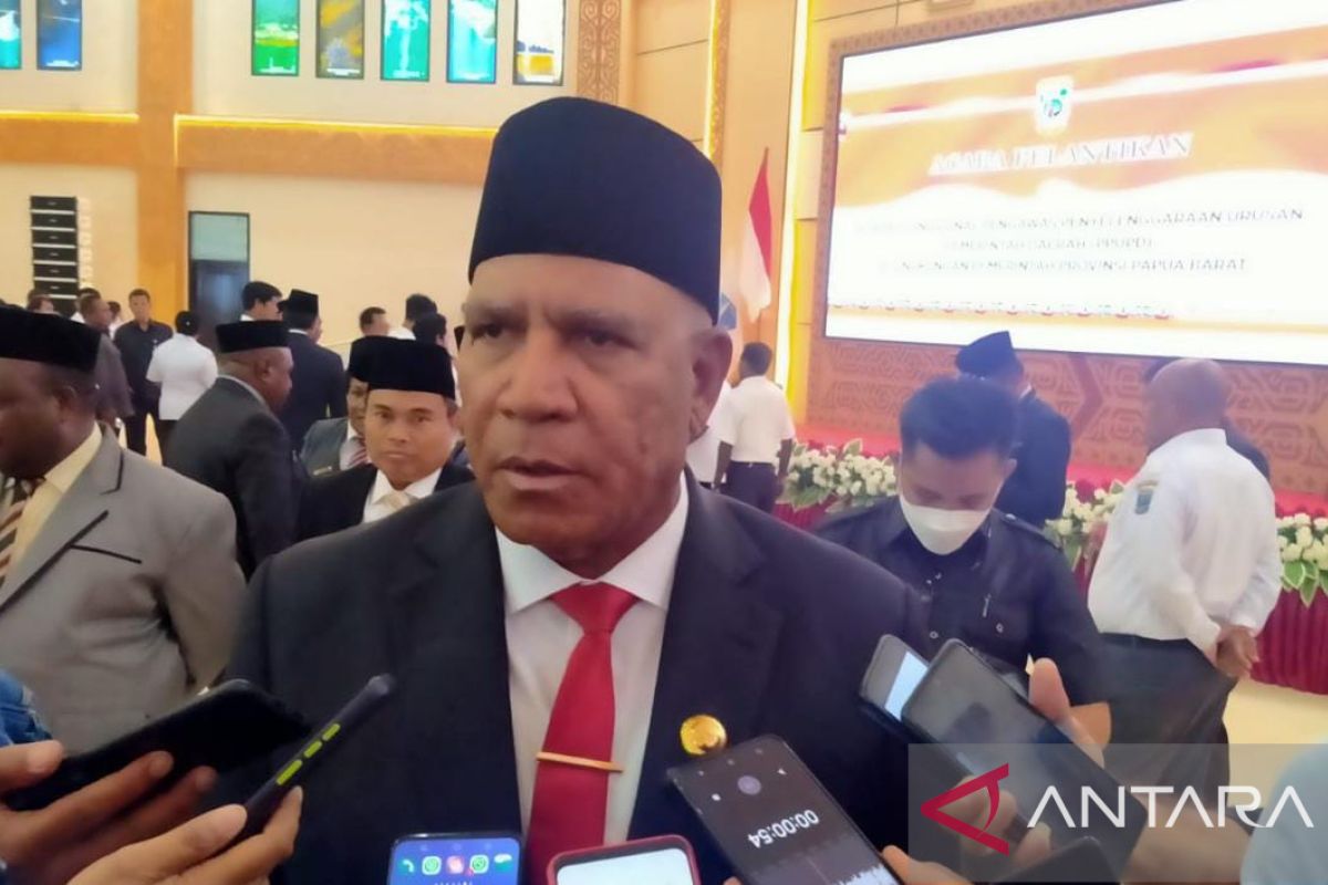 Gubernur Waterpauw: 153 orang ASN pindah ke ke Papua Barat Daya