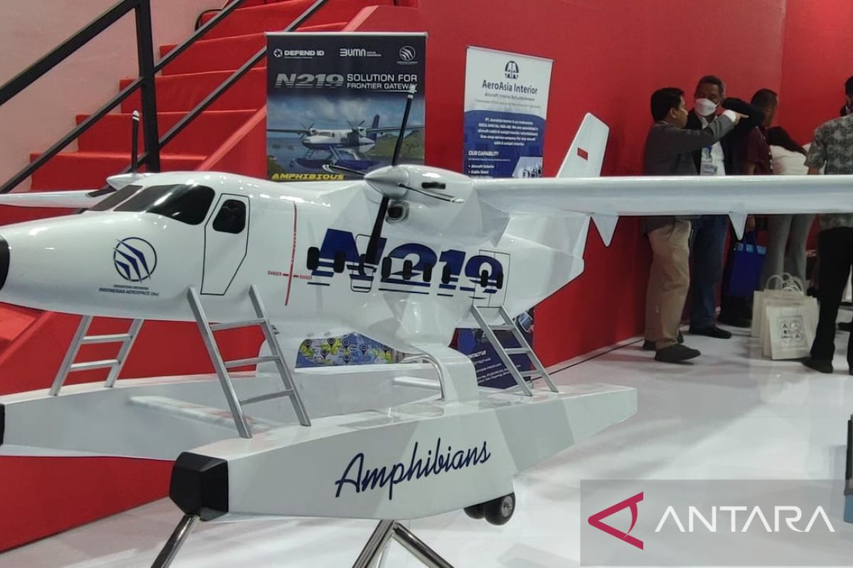 Government supports N219 aircraft promotion at Indo Defence