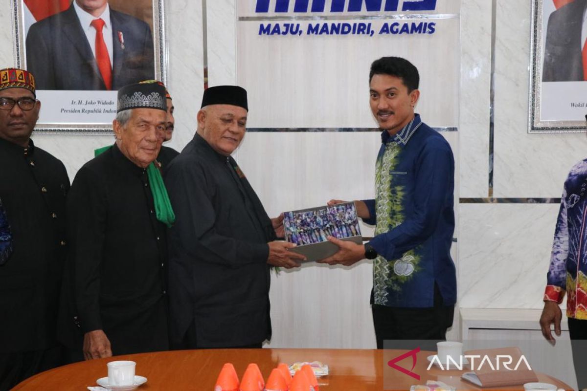 Bupati terima kunjungan Wali Nanggroe Aceh