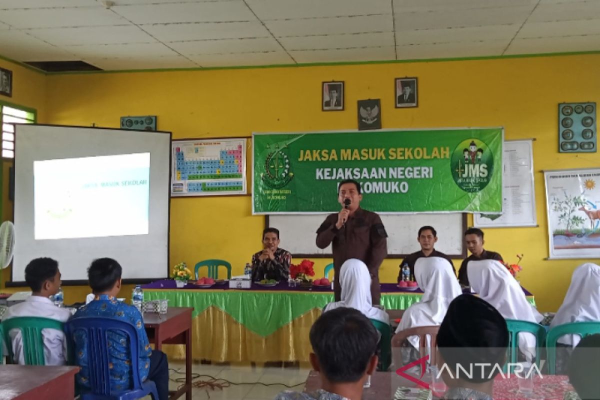 Kejari Mukomuko luncurkan program Jaksa Masuk Sekolah