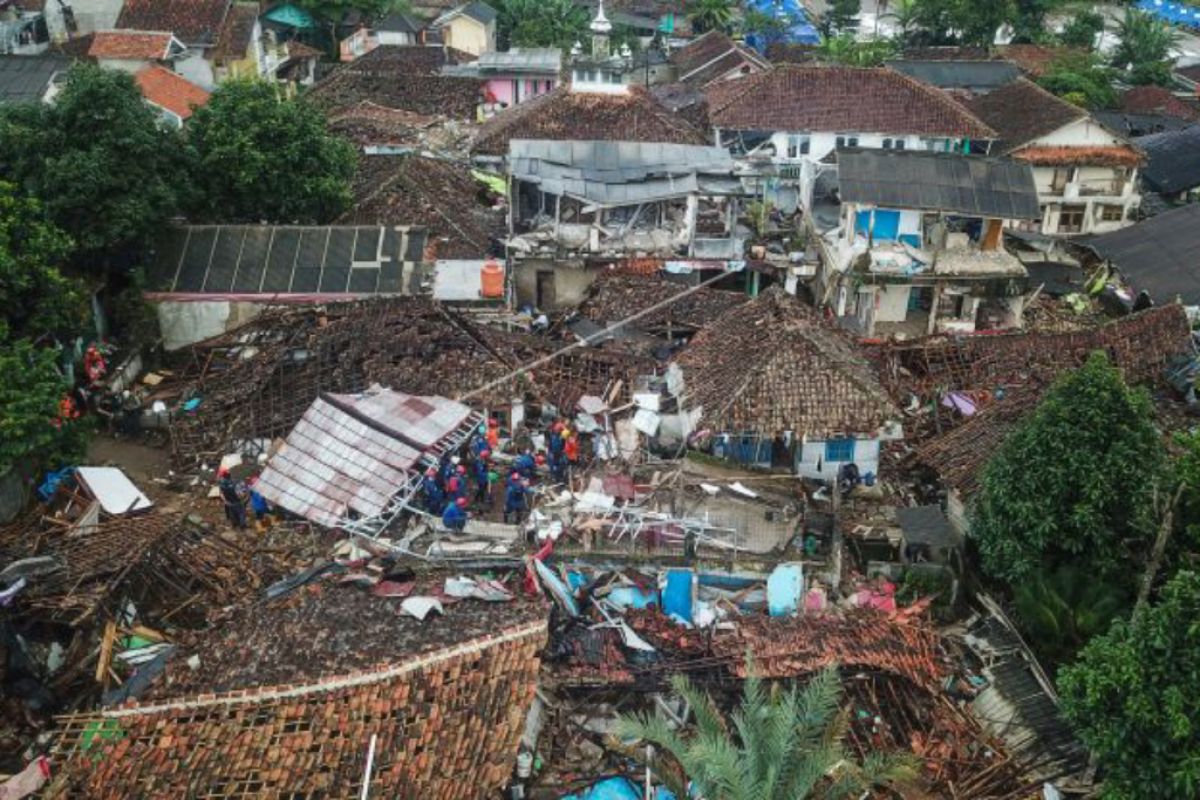 Geolog sebut aktivitas gempa darat di Jawa bagian barat lebih tinggi