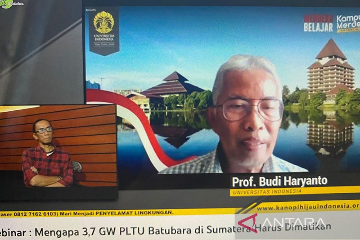 Jejaring Sumatera desak pemerintah pensiunkan 3,7 GW PLTU batubara