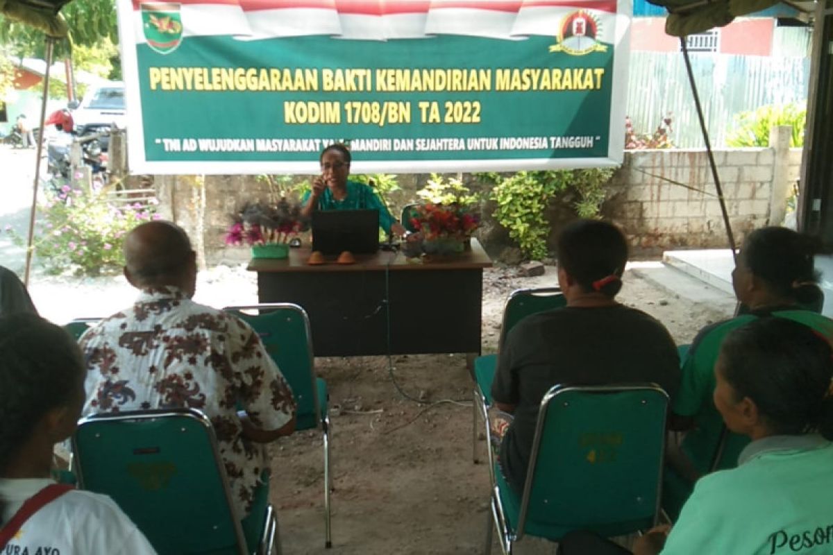 Kodim Biak Numfor gelar bakti kemandirian kembangkan usaha perikanan