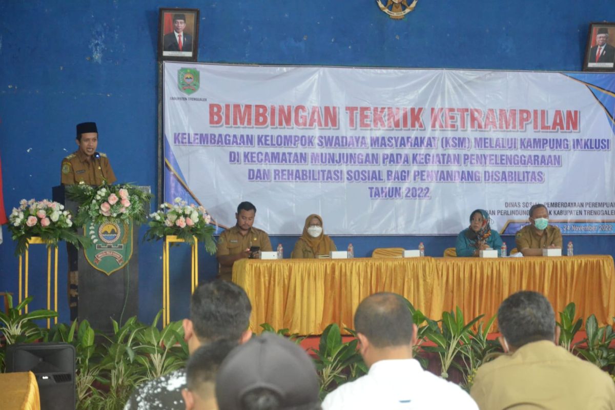 Pemkab Trenggalek dorong pengembangan kawasan inklusi di desa-kelurahan