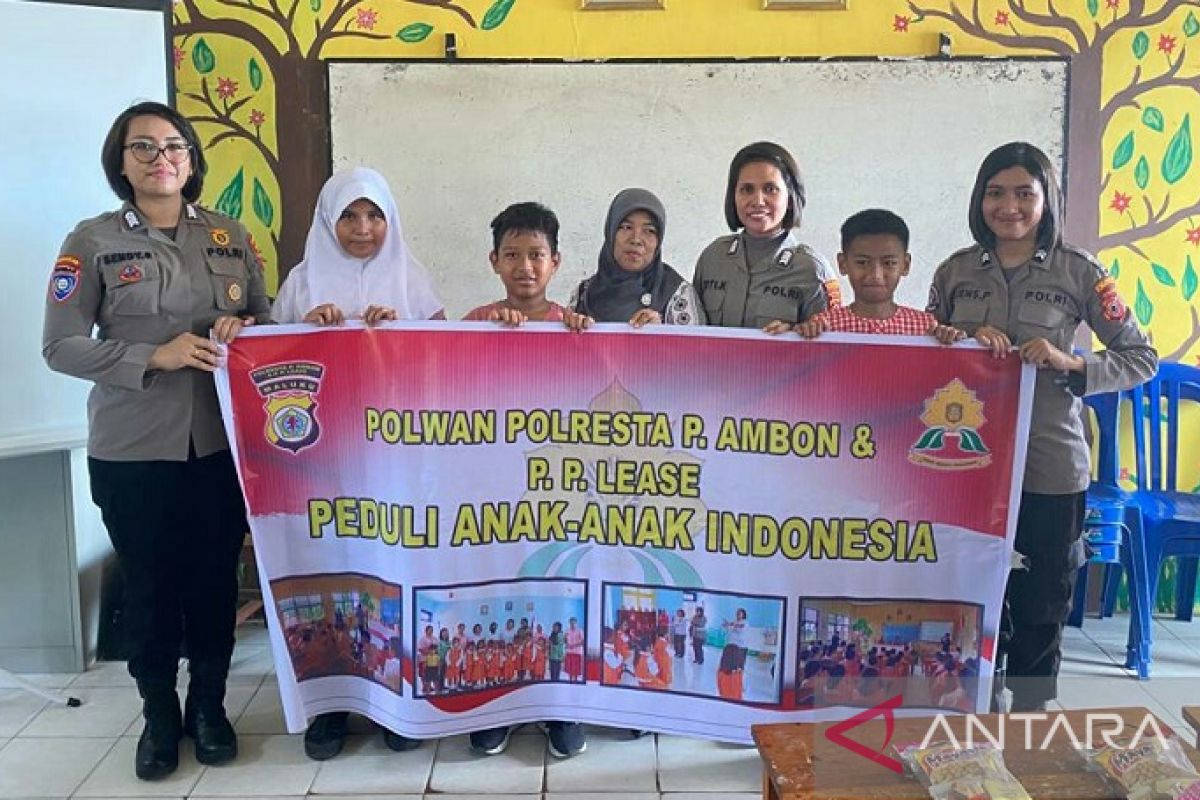 Polwan Polresta Ambon gelar sosialisasi dan edukasi kekerasan seksual terhadap anak